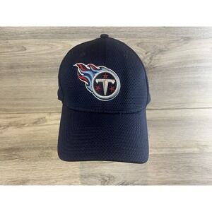 Tennessee‎ Titans NFL New Era 39Thirty Mesh Flex Fitted Hat Cap Blue Size M/L